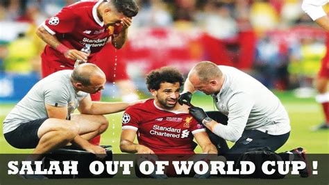 Mohamed Salah Injury in Champions League - YouTube