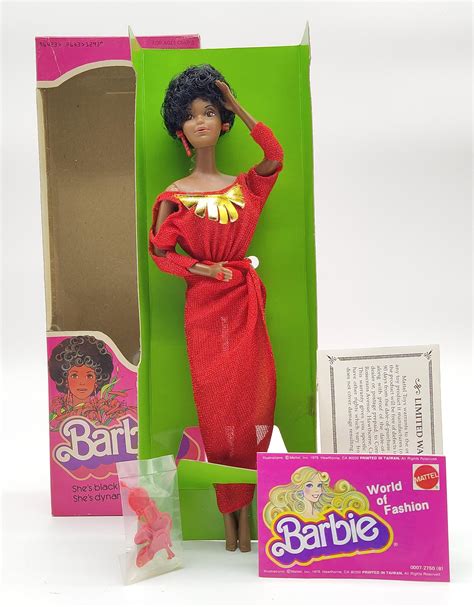 For Black History Month: the first black Barbie (as opposed to "friend of Barbie" Francie and ...