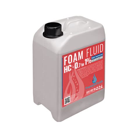 Concentrated foam liquid for foam machine Foam Fluid HC – 0.7 to 1%