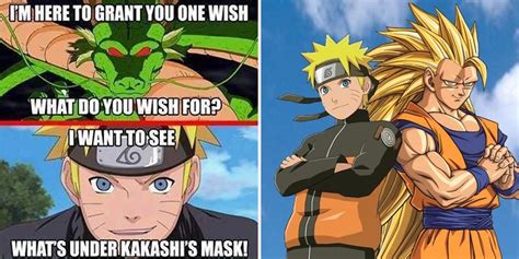 Ka-meme-ha-me-ha: 22 Hilarious Dragon Ball Vs Naruto Memes