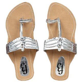 Buy Now Online|F3 Women's Silver Flats