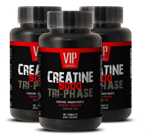 bodybuilding supplement - Creatine Tri-Phase 5000mg - increase endurance 3B - Vitamins ...
