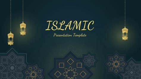 Free Islamic Theme Template PowerPoint & Google Slides