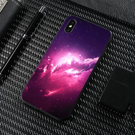 Nebula Stars in Universe Space Infinity Soft Cover For Huawei Nova 2 3 ...