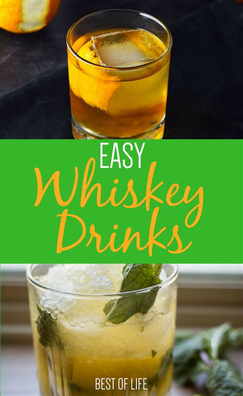 15 Easy Whiskey Drinks Anyone Can Make - The Best of Life