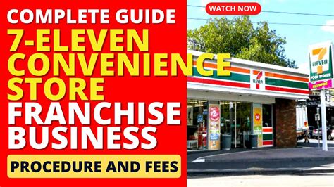 7-ELEVEN CONVENIENCE STORE Franchise Business Ideas | Franchise Republic - YouTube