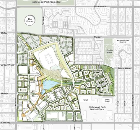 Rams Stadium: Rams Stadium Inglewood Map