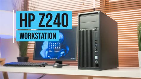 HP Z240 WORKSTATION Pc reacondicionado Review - YouTube