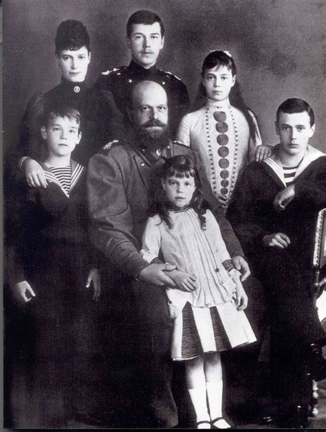 Tsar Alexander III of Russia with his wife and children. | Tsar ...