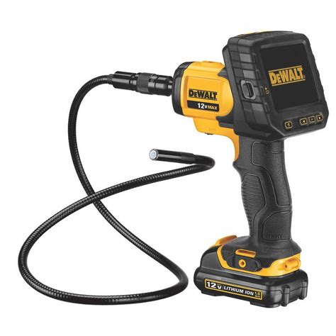 DEWALT 12-Volt MAX Lithium-Ion Inspection Camera with Wireless Screen-DCT411S1 - The Home Depot