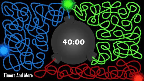 40 Minute Timer Bomb | 💥 Colored Wicks 💥 - YouTube