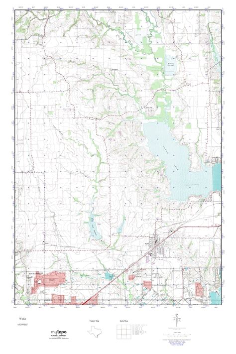 Mytopo Wylie, Texas Usgs Quad Topo Map - Wylie Texas Map | Printable Maps