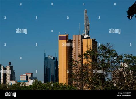 East Africa, Kenya, Nairobi skyline from Uhuru Park Stock Photo - Alamy