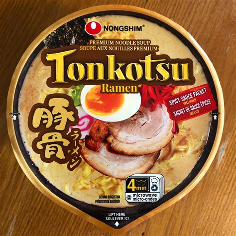 Nongshim Tonkotsu Ramen Bowl (Premium Noodle Soup) from Costco