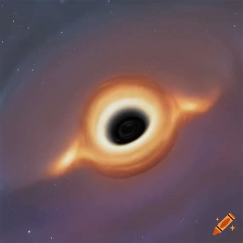 Black hole in interstellar movie