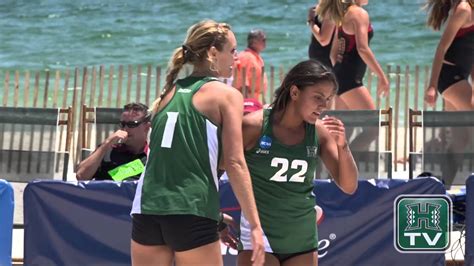 Hawaii Beach Volleyball Highlights vs. Arizona - NCAA Championship 5-7-16 - YouTube