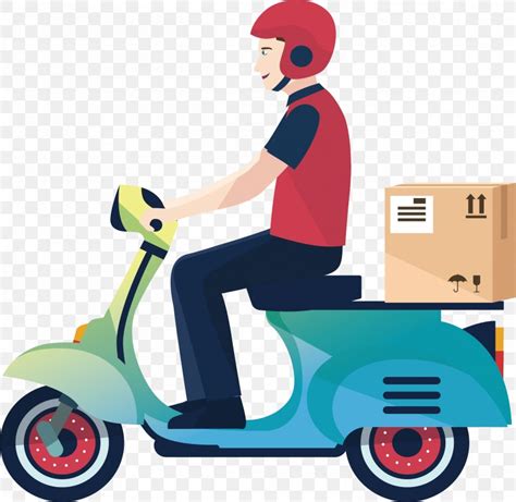 Delivery Motorcycle Courier Logistics Service, PNG, 2801x2728px ...