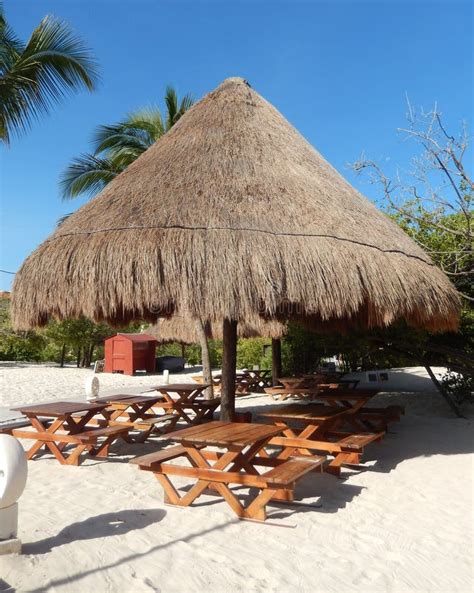 Beach Amenities in a Tropical Resort Stock Image - Image of parasol, sand: 122952349