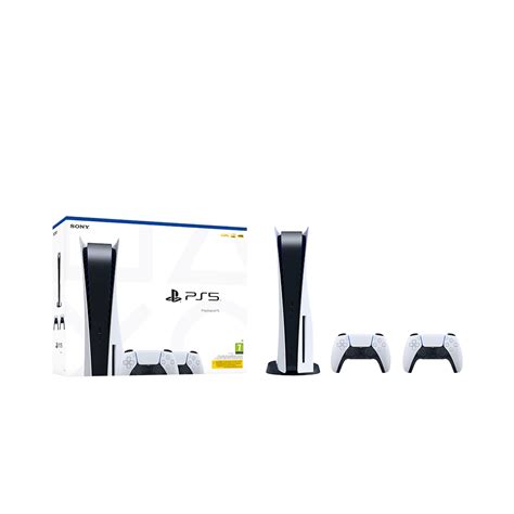 Sony PS5 PlayStation 5 Disc Edition Dualsense Controller Bundle Console ...