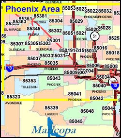 Chandler Az Zip Code Map - Maps For You