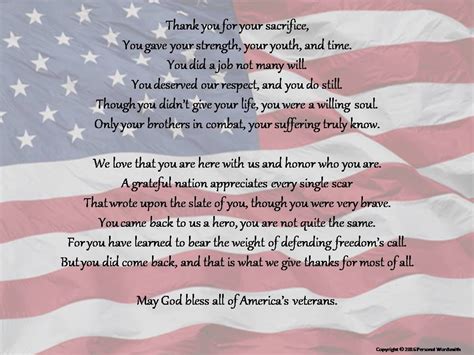 Veteran's Day Memorial Poetry Print Rhyming Veteran's - Etsy | Veterans day poem, Veterans day ...