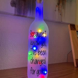 Lighted Decorative Wine Bottles Only 1 Bottle - Etsy