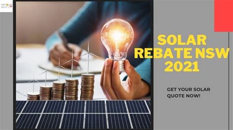 Solar Rebate NSW 2021 [For Low Income Households]