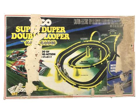 Sold at Auction: 1979 Tyco Super Duper Double Looper Track/ Box