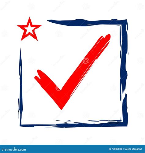 Presidential Election USA Sign Stock Illustration - Illustration of national, democracy: 77837826