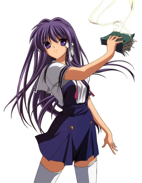 Image - Kyou Fujibayashi Render by JoMaOtOr.png | Clannad Wiki | FANDOM ...