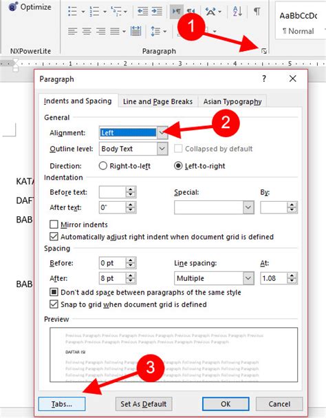 Cara Membuat Daftar Isi Secara Manual Di Word 2013 - Example dan Contoh ...