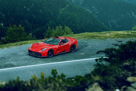 Car, Red, Ferrari 812 GTS, Super Car, Nature backgrounds HD wallpaper | Pxfuel