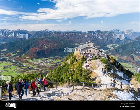 Kehlsteinhaus (Adlerhorst), dem diplomatischen Empfang Haus von Adolf Hitler über Obersalzberg ...