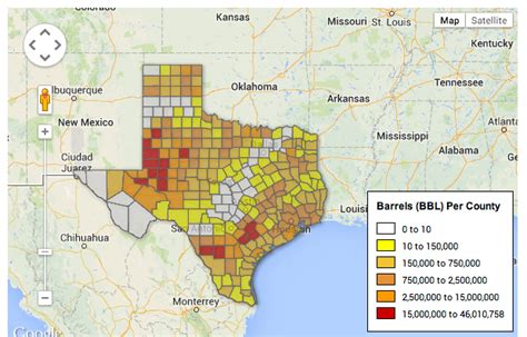 Texas Oil Map | Business Ideas 2013