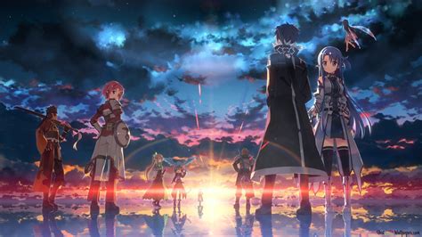 Sword Art Online: Fatal Bullet (Anime Video Game) 4K wallpaper download