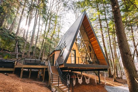 The A-Frame — Luxury Hocking Hills, Ohio Cabins & A-Frame | Dunlap Hollow | A frame house, A ...