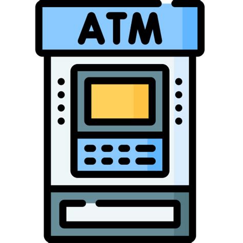 Atm machine Generic color lineal-color icon