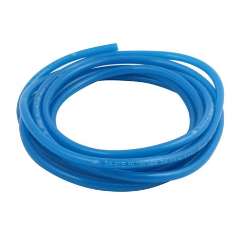 4mm x 6mm Flexible Pneumatic Polyurethane PU Hose Pipe Tube Blue 10Ft ...