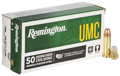 Remington Ammunition L38S11 UMC 38 Special 130 gr Full Metal Jacket ...