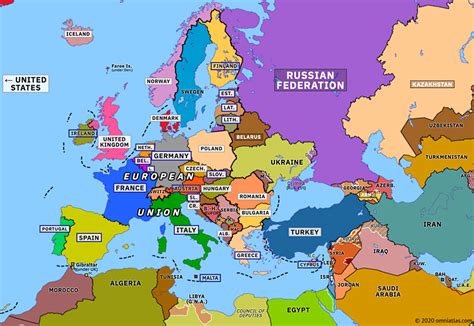 Brexit | Historical Atlas of Europe (31 January 2020) | Omniatlas