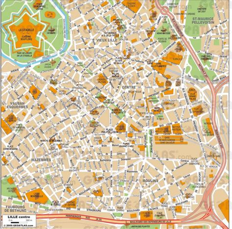 Large Lille Maps For Free Download And Print | High-Resolution And ...