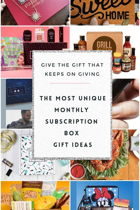 Coolest Monthly Subscription Box Gift Ideas | Gift subscription boxes, Monthly gift boxes ...