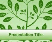 Green Tree PowerPoint Template