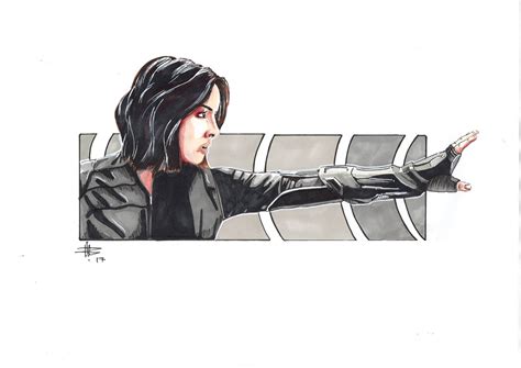 Agents of SHIELD / Agent Johnson / Fan Art / Marvel Fan Art / - Etsy UK