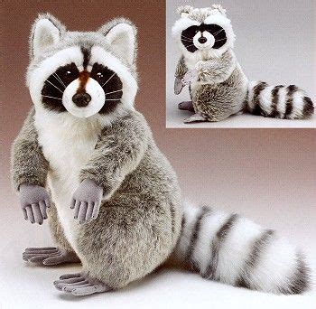 Wildlife Artists Stuffed Plush Raccoons | Raccoon stuffed animal, Raccoon, Animals