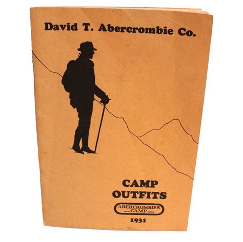 Vintage 1931 Abercrombie Camp Outfits Catalog - Antique Abercrombie & Fitch | #1928334174