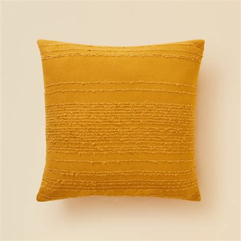 Openook Loop Texture Cushion - Golden Spice | BIG W