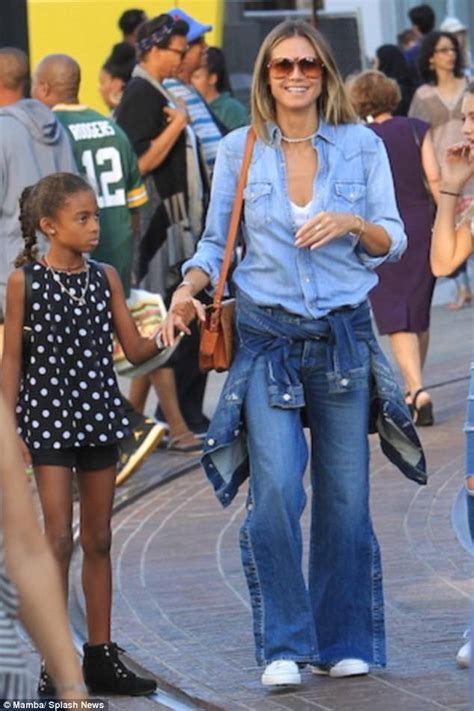 Heidi Klum and daughters put on stylish display in LA | Daily Mail Online