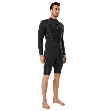 Seaskin Me 3mm long sleeve shorty wetsuit-Professional surfing wetsuits, scuba diving wetsuits ...