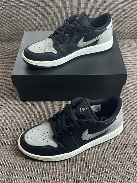 Air Jordan 1 Low Golf “Shadow” Black Grey DD9315-001 - SoleSnk